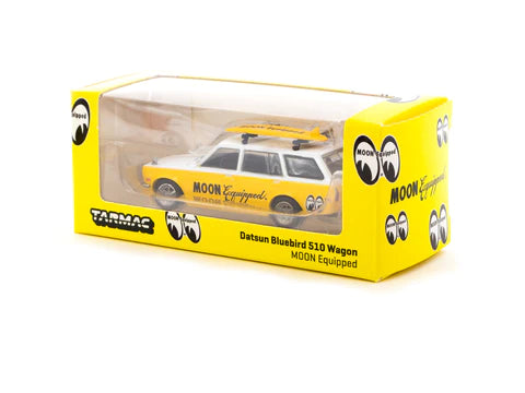 Tarmac Works 1:64 Nissan Datsun (510) Bluebird Wagon Moon Equipped