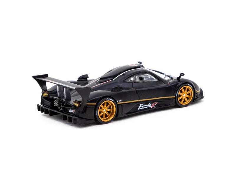 Tarmac Works 1:64 Pagani Zonda R Matt Black Matte Black