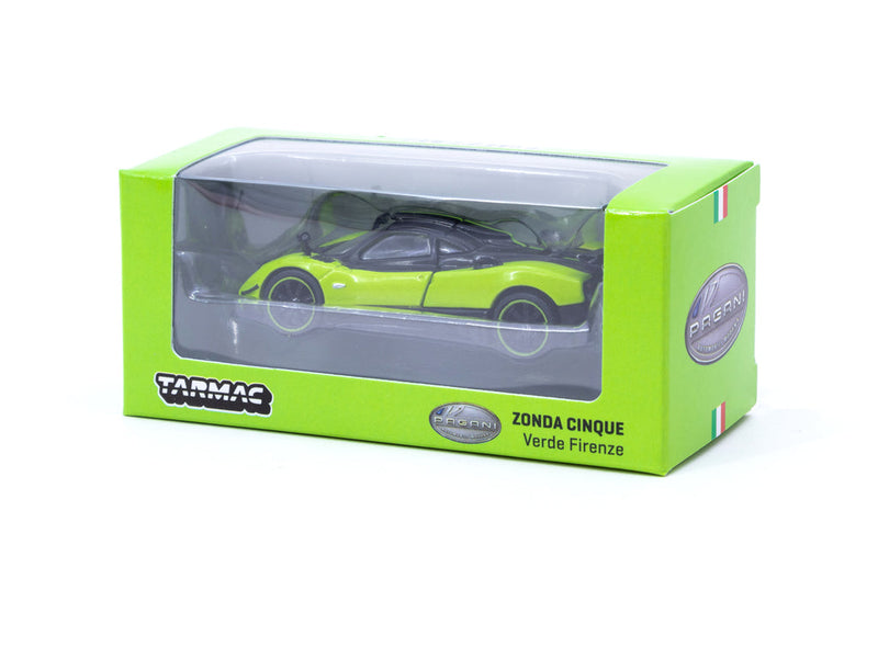 Tarmac Works 1:64 Pagani Zonda Cinque in Verde Firenze