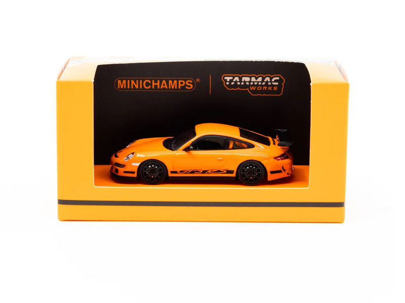 Tarmac Works x MINICHAMPS 1:64 Porsche 911 GT3 RS in Orange