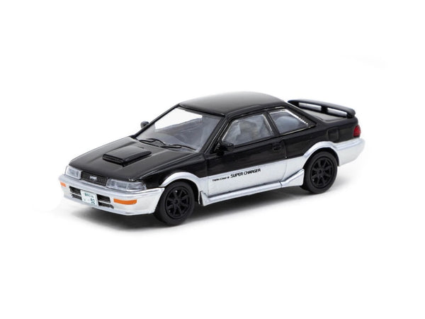 Tarmac Works 1:64 Toyota Corolla Levin AE92 Black & Gray