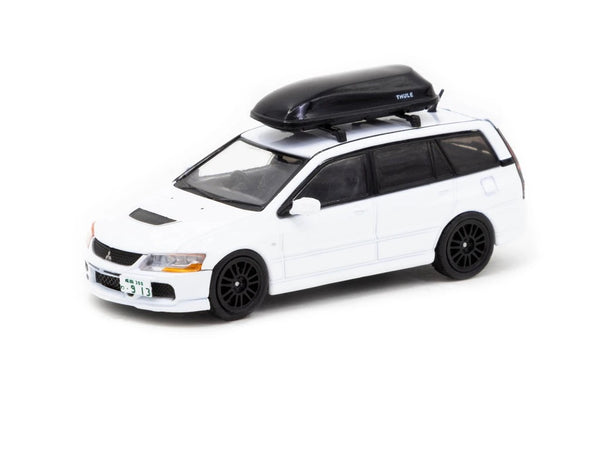 Tarmac Works 1:64 Mitsubishi Lancer Evolution Wagon White