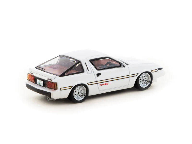 Tarmac Works 1:64 Mitsubishi Starion in White Metallic