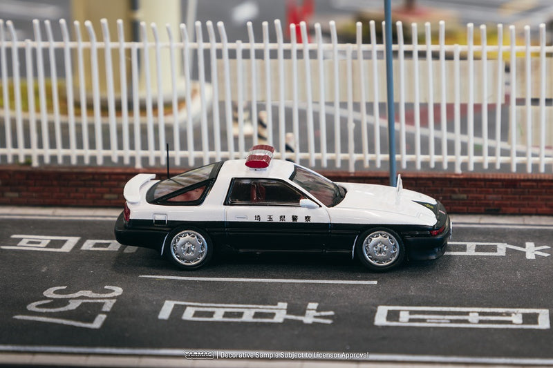 Tarmac Works 1:64 Toyota Supra (A70) Japanese Police Car