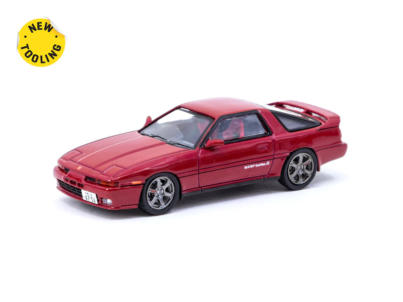 Tarmac Works 1:64 Toyota Supra MA70 in Red