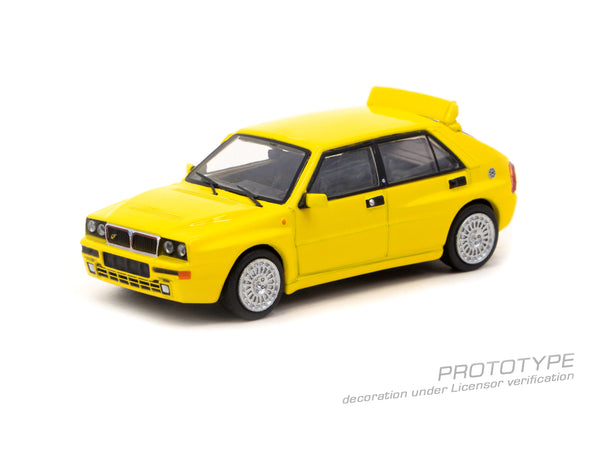 Tarmac Works 1:64 Lancia Delta HF integrale, Giallo Ginestra in Yellow