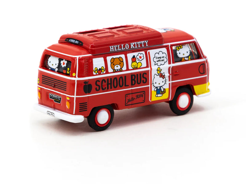 Tarmac Works 1:64 VW Type II (T2) Bus Hello Kitty