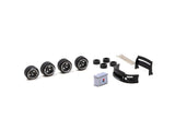 Tarmac Works 1:64 AL13 Wheels DC 003 Chrome/Gun metal - Designed for RWB Models