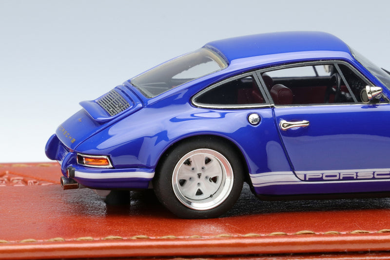 Make Up Co., Ltd / Titan64 1:64 Porsche Singer 911(964) Coupe in Blue