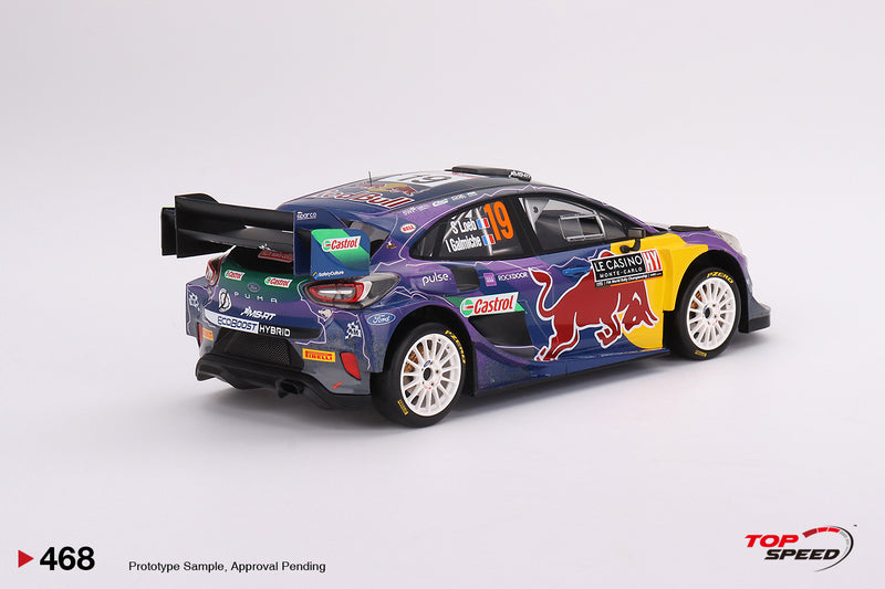 TopSpeed Models 1:18 Ford Puma Rally1