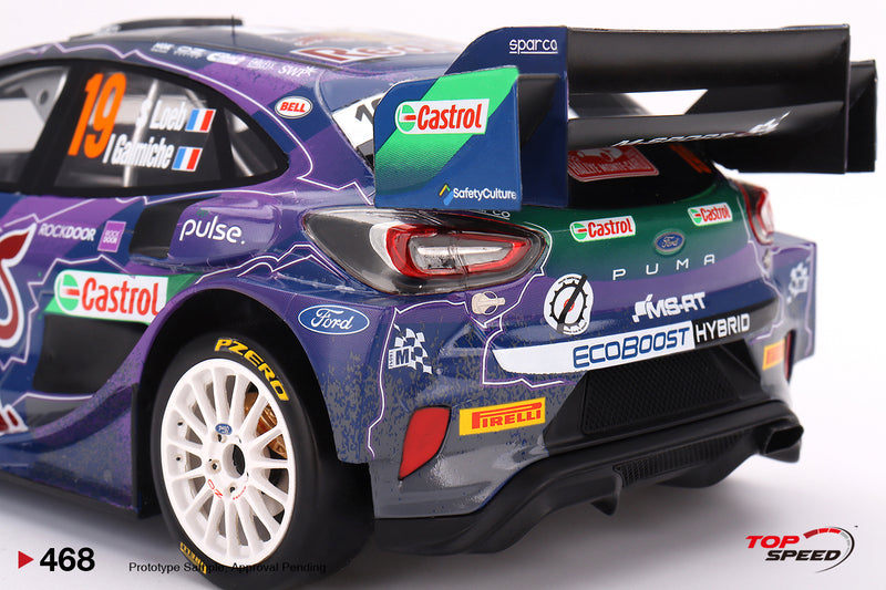 TopSpeed Models 1:18 Ford Puma Rally1