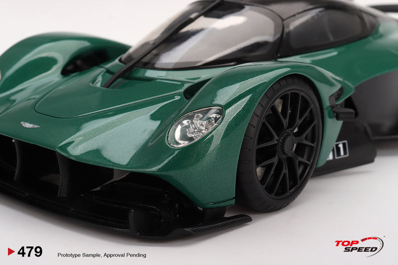 TopSpeed Models 1:18 Aston Martin Valkyrie Aston Martin Racing Green