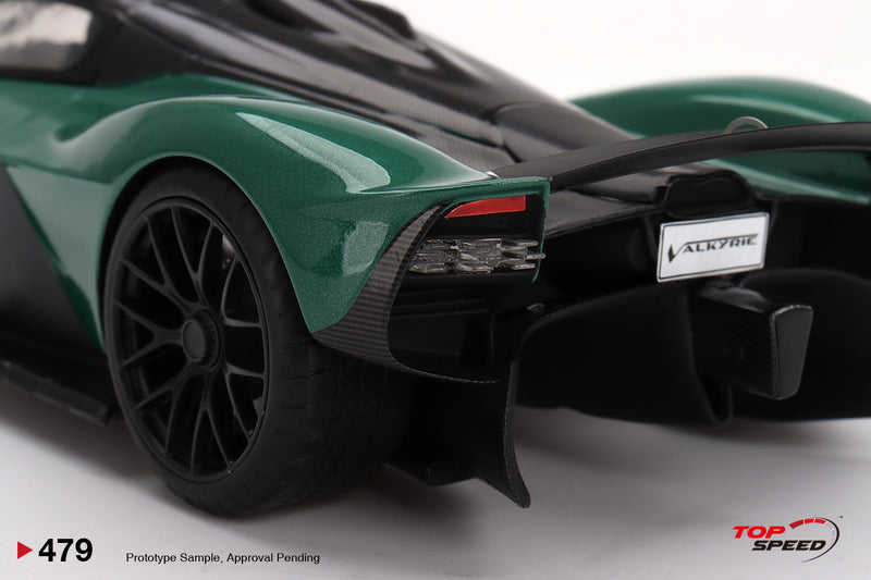 TopSpeed Models 1:18 Aston Martin Valkyrie Aston Martin Racing Green