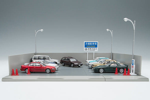 Tomytec 1:64 Tomicarama Monthly Parking Lot