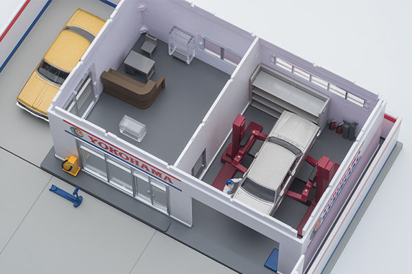 Tomytec 1:64 Tomicarama Tire Shop (Yokohama Tire)