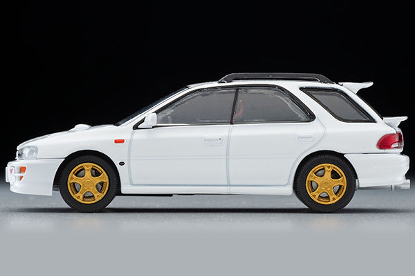 Tomytec 1:64 Subaru Impreza Pure Sports Wagon WRX STi Ver. V 1998 in White