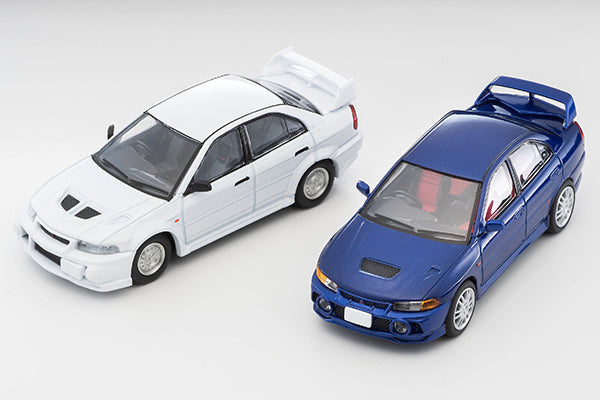 Tomytec 1:64 Mitsubishi Lancer GSR Evolution IV in Navy Blue