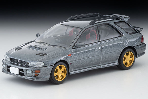 Tomytec 1:64 Subaru Impreza Pure Sports Wagon WRX STi Ver. V 1998 in Gray