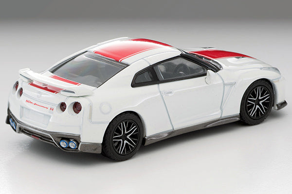 Tomytec 1:64 Nissan GT-R 50th Anniversary Edition White