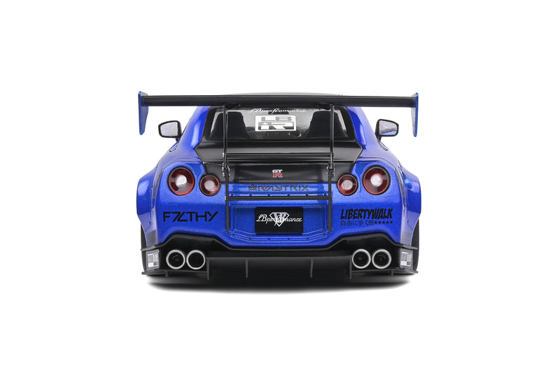 Solido 1:18 Nissan Skyline GT-R 2020 Liberty Walk V2 in Metallic Blue