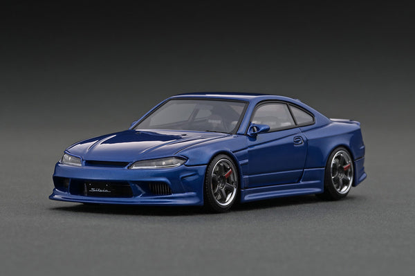 Ignition Model 1:43 Nissan Silvia (S15) Vertex Edition in Blue Metallic