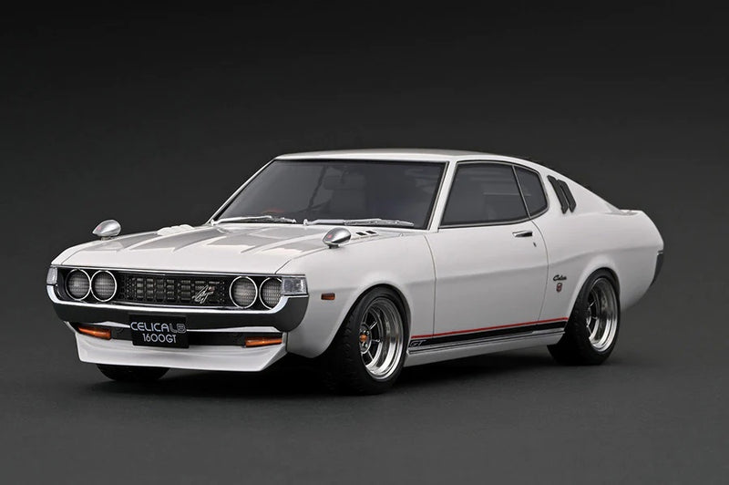 Ignition Model 1:18 Toyota Celica 1600GT LB (TA27) White with Engine