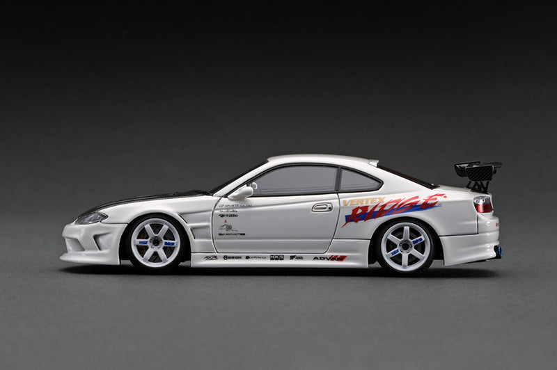 Ignition Model 1:43 Nissan Silvia (S15) Vertex Edition in White with Engine Display