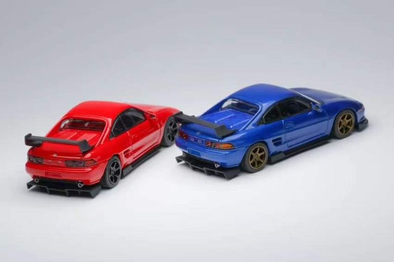 Peako Models / MicroTurbo 1:64 Toyota MR2 SW20 Box Set in Blue and Red