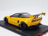 One Model 1:18 Honda NSX NA1 GT Rocket Bunny Yellow