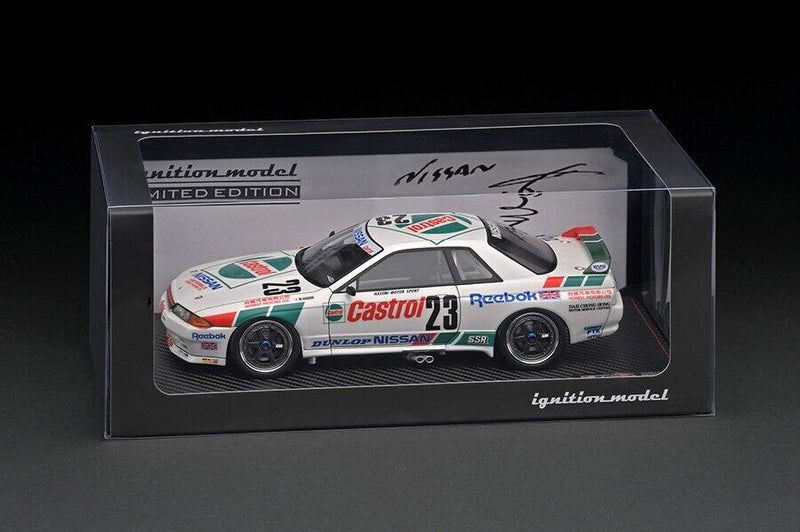 Ignition Model 1:18 Nissan Skyline GT-R (BNR32) CASTROL (