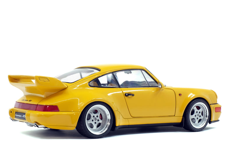 Solido 1:18 Porsche 911 (964) Carrera 3.8 RS – Jaune Vitesse – 1990