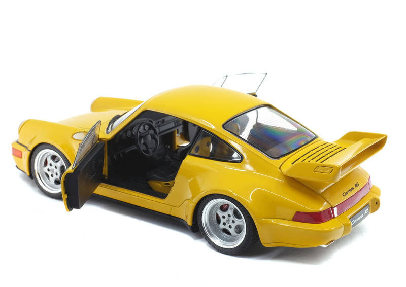 Solido 1:18 Porsche 911 (964) Carrera 3.8 RS – Jaune Vitesse – 1990