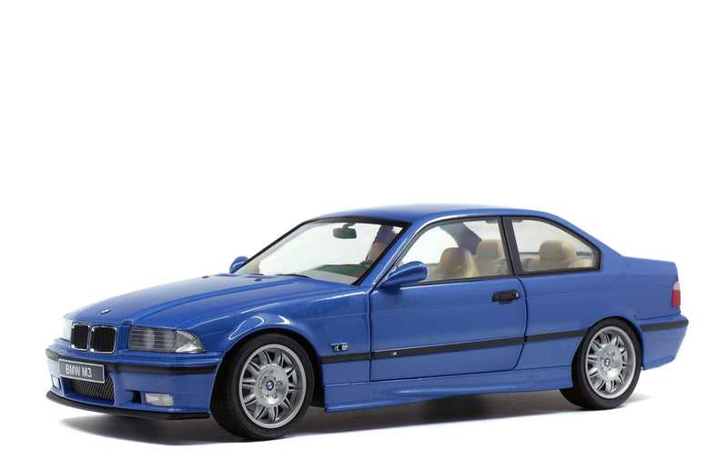 Solido 1:18 BMW E36 M3 Coupe –Bleu Estoril – 1990