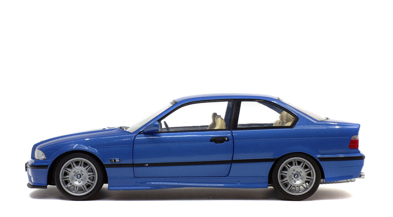 Solido 1:18 BMW E36 M3 Coupe –Bleu Estoril – 1990