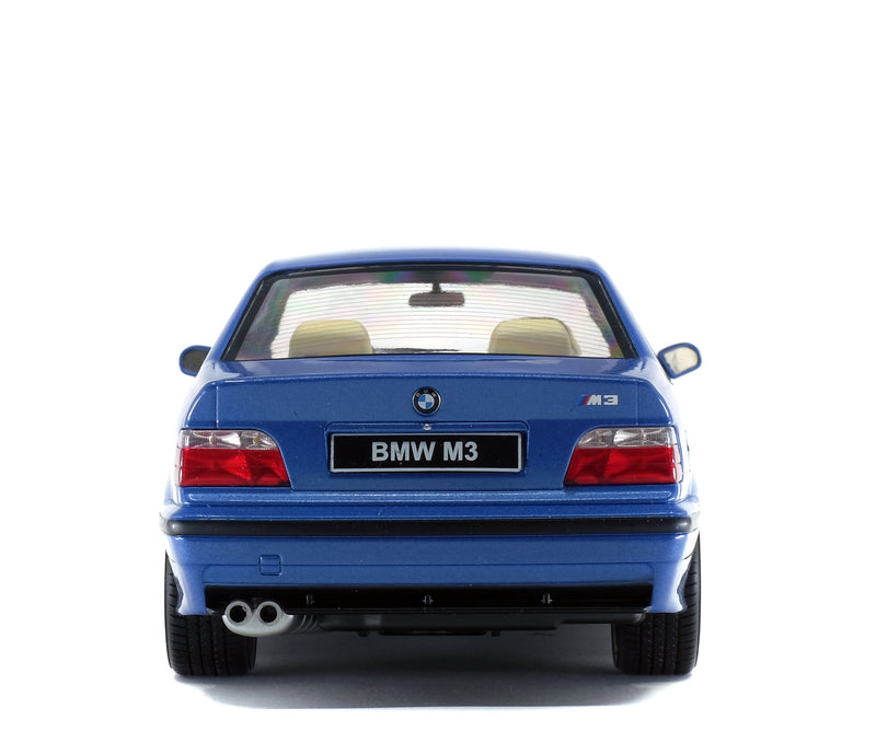 Solido 1:18 BMW E36 M3 Coupe –Bleu Estoril – 1990