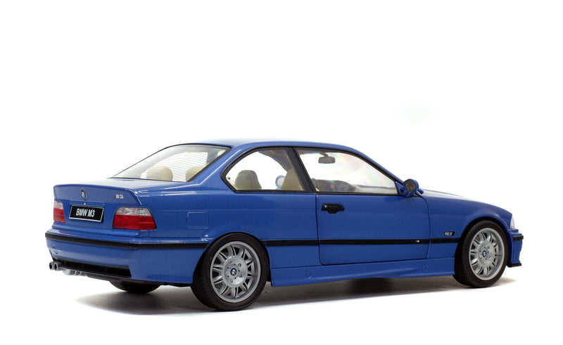 Solido 1:18 BMW E36 M3 Coupe –Bleu Estoril – 1990