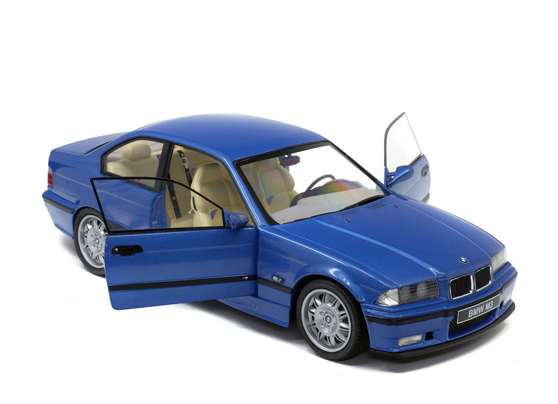 Solido 1:18 BMW E36 M3 Coupe –Bleu Estoril – 1990