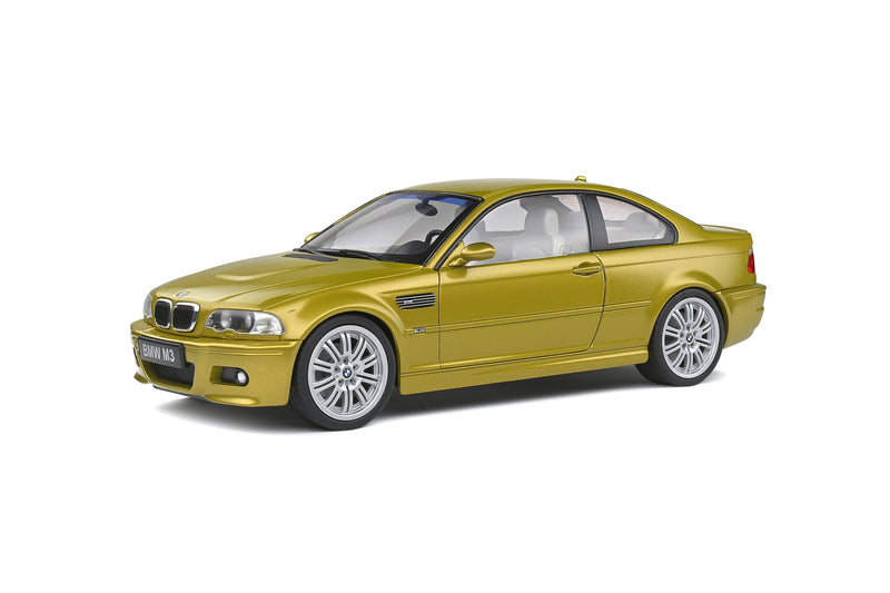 Solido 1:18 BMW E46 M3 COUPÉ – PHOENIX YELLOW – 2000