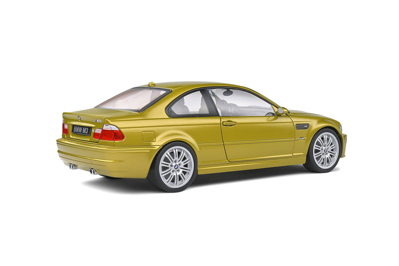 Solido 1:18 BMW E46 M3 COUPÉ – PHOENIX YELLOW – 2000