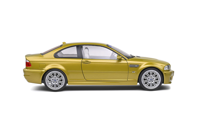 Solido 1:18 BMW E46 M3 COUPÉ – PHOENIX YELLOW – 2000