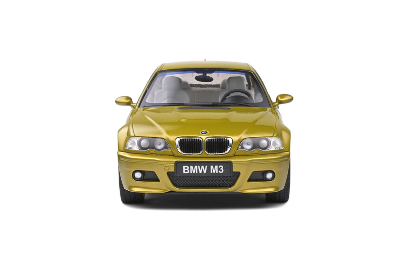 Solido 1:18 BMW E46 M3 COUPÉ – PHOENIX YELLOW – 2000