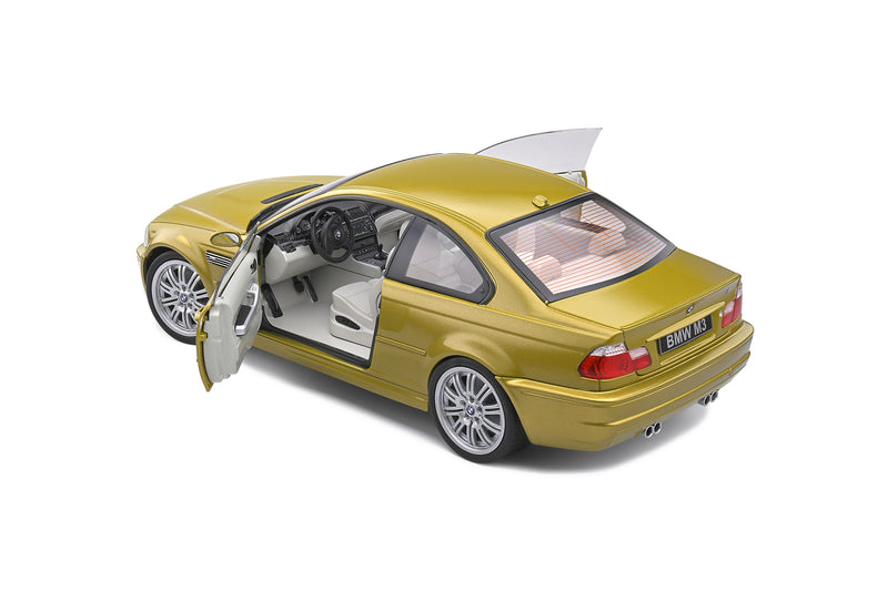 Solido 1:18 BMW E46 M3 COUPÉ – PHOENIX YELLOW – 2000