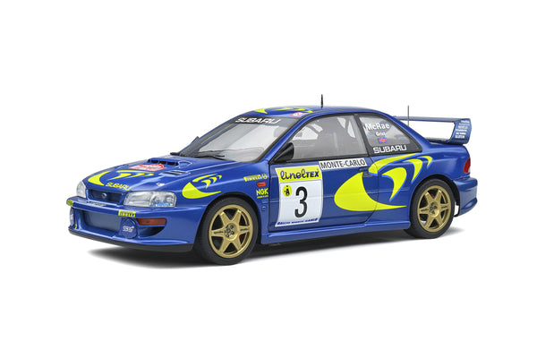 Solido 1:18 Subaru Impeza 22B 1998 Rallye Monte-Carlo #3 MCRAE/GRIST