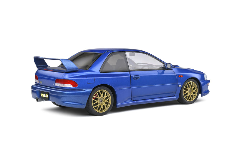 Solido 1:18 Subaru Impeza 22B 1998 in Sonic Blue