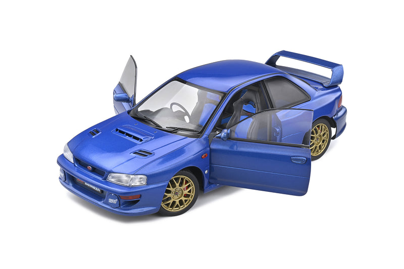 Solido 1:18 Subaru Impeza 22B 1998 in Sonic Blue