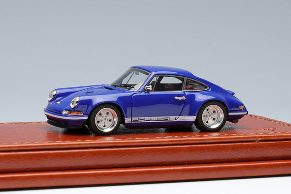 Make Up Co., Ltd / Titan64 1:64 Porsche Singer 911(964) Coupe in Blue